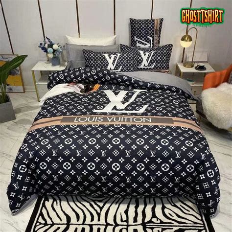 louis vuitton print bedding.